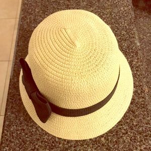 Talbots Straw Cloche Hat New with Tag
